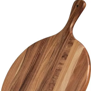 HF CRAFTS Highly Demanded Hot Trend Wooden Cutting Board <b>Set</b> Handle Charcuterie <b>Cheese</b> Chopping Serving Meat - Product Image 1