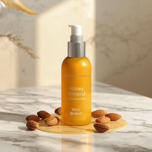 Crème hydratante à l'amande et au miel avec vitamine E et beurre de karité, hydratation intense, soin nourrissant pour la peau, lotion pour le visage et le corps, OEM - Product Image 5