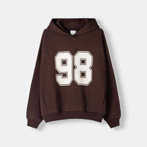 Diseño personalizado serigrafía pulóver algodón polar sudaderas con capucha y sudaderas para mujer - Product Image 1