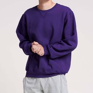 Men's 100% Cotton Oversized <b>Fleece</b> <b>Sweatshirt</b> with Digital Printing Eco-Friendly Low MOQ-Solid Pattern Winter Ready - Product Image 4