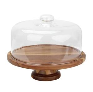 Soporte de madera para servir pasteles con forma personalizada, para fiestas, catering y uso en presentación de pasteles. - Product Image 3