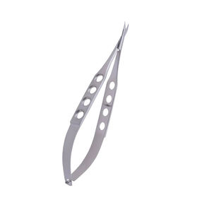 Manual 5.5-inch Stainless Steel Micro Scissors Curved Sharp Blade Class II Medical Device for Neuro Procedures By <b>Blush</b> Surgical - Product Image 6