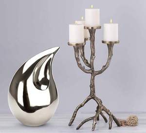 Luxury Inspired Aluminum Tear Drop Cremation <b>Memorial</b> <b>Keepsake</b> Urn Ash Holder Featuring Durable Premium Finish - Product Image 6