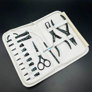 Custom Color Coated <b>Micro</b> Loop Hair <b>Extension</b> Plier Kit Quick Hair Parting Scissor Stainless Steel <b>Micro</b> Hair <b>Extension</b> Tools - Product Image 6