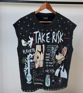 Camisetas de Hombre Estilo Deportivo, Personalizadas, Manga Corta, 220gsm, 100% Algodón Orgánico, Corte Holgado, con Pedrería y Estampado - Product Image 1