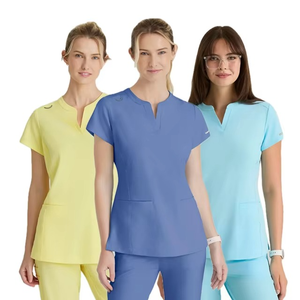 Customized Hospital <b>Uniforms</b> with Embroidery Service Quick Dry Medical <b>Scrub</b> <b>Uniforms</b> for Professionals Wholesale <b>Uniform</b> - Product Image 2