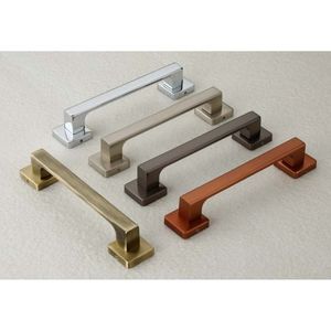 Zinc Furniture Handle Knob Eco Friendly Modern Door Dresser Wardrobe <b>Cabinet</b> Drawer Pull Kitchen Apartment Office - Product Image 3