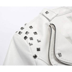 Trendy Women's High Quality Genuine Sheepskin <b>Leather</b> Quilted <b>Jacket</b> Breathable Knitted Printed Digital Printing <b>Winter</b> Fashion - Product Image 3