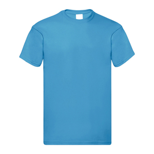 เสื้อยืดผู้ชายสีพื้น ผ้าฝ้ายถัก 100% ทรงปกติ คอกลม แขนสั้น สวมใส่สบาย ระบายอากาศได้ดี - Product Image 6
