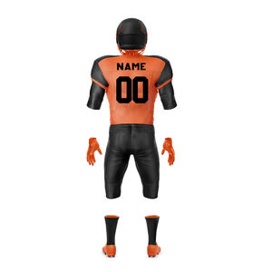 Diseña tus Propias Camisetas y Pantalones de Fútbol Americano Personalizados, Conjunto Completo de Manga Corta Unisex - Product Image 3