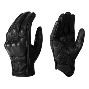 Guantes de Motocicleta de Cuero para Ciclismo Todoterreno, Guantes Deportivos de Carreras, Guantes de Moto Personalizados de Alta Calidad - Product Image 1