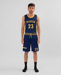 Conjunto de camiseta de baloncesto blanca para hombre, sin mangas, con estampado sublimado, número 13, poliéster que absorbe la humedad, ajuste atlético - Product Image 1