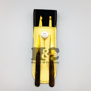 Juego de Pinzas para Cejas de Acero Inoxidable de Primera Calidad Hooper Company, Puntas Inclinadas/Redondeadas, Logotipo Personalizado, Larga Duración - Product Image 6