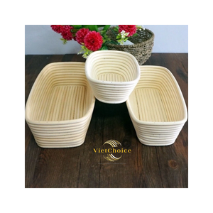 Competitive Vietchoice Set 2 Modern Rattan Eco-Friendly Multifunction Oval Customized Color Home Sourdough <b>Bread</b> Baking <b>Baskets</b> - Product Image 4