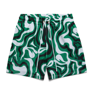 Wholesale Custom Men's Basketball Shorts Mesh Double <b>Layer</b> Plus Size Blue Breathable Quick Dry Comfortable Pockets High Quality - Product Image 4