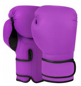 Guantes de Boxeo Personalizados de Piel Sintética Transpirable y Ligera, Sin Mitones, 24oz, para Entrenamiento, Combate y Sparring, Uso en Exteriores - Product Image 3