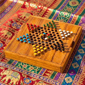Juego de Mesa de Madera Ludo, Damas, Gobang, Ajedrez, Juego de Mesa para Adultos y Niños - Product Image 4