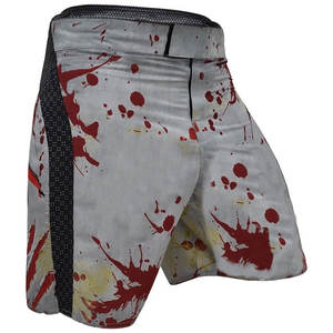 Wholesale Custom Made MMA Fight <b>Shorts</b> for <b>Men</b> Mid Elastic Solid Sublimated Printed Canvas Fabric Quick Dry Breathable Low Cost - Product Image 2