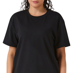 2026 New Arrival Women's Short Sleeve Round Neck T Shirt And Above Knee Length With High Elastic Wasitband Top Design Short <b>Sets</b> - Product Image 5