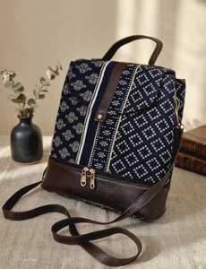 Vintage Geometric Jacquard Canvas Eco-Friendly Polyester Chains Tote Bag Women Crossbody Satchel Zipper Shoulder Handbag for - Product Image 1