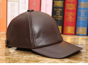 Nuevas Gorras Trucker Casuales Unisex de Cuero Negro con Perlas y Bordado 3D de Logotipo Personalizado, Impermeables, de Alta Calidad, de 6 Paneles, Estilo Country - Product Image 5