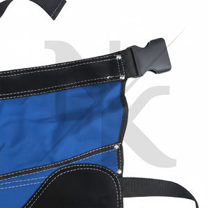 Delantal de Herrador y Pantalones Largos de Cuero Genuino Personalizables con Costuras Reforzadas Duraderas, Cierre de Hebilla y Bolsillos Especiales para Herramientas - Product Image 3