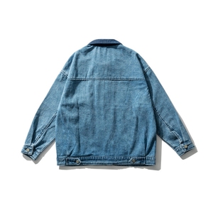 <b>Mens</b> <b>Denim</b> <b>Jacket</b> Premium Quality Construction for Urban Style Daily Wear and Outdoor Use High-volume garment factory Wholesale - Product Image 5