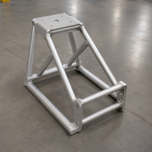 ผู้ผลิตโครงอะลูมิเนียมเชื่อมตามแบบ OEM สำหรับติดตั้งอุปกรณ์และการประกอบโครงสร้าง - Product Image 2