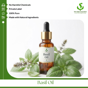 Bulk Basil Oil Manufacturer Supplying Premium Botanical Ingredients for Soap Candle Perfume and Personal Care Product Production - Product Image 1