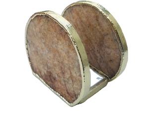 Dernier Pas Cher En Gros À La Main Nouveau Style Agate rond de serviette sous-verres maison et cuisine - Product Image 1
