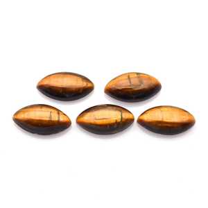 พลอยไทเกอร์อายธรรมชาติทรงมาร์คีสขนาด 3x6 มม. แบบหลังแบน สำหรับทำเครื่องประดับ ขายส่งจำนวนมาก - Product Image 2