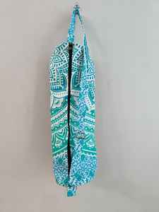 Bolsas de Yoga Mandala de Lujo, Estilo Harmony Wild Elegance, con Cierre de Cremallera, Correas Ajustables, Hechas a Mano en Algodón de Rajastán - Product Image 6