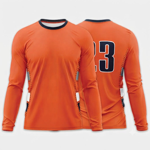Cheapest Rates Long Sleeve Customized Team <b>Name</b> & Number Printing Warm Ups Basketball Shooting Shirts Jersey In Low MOQ - Product Image 3