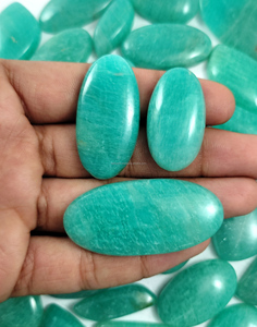 Cabujón de Amazonita Natural de Alta Calidad, Piedra Preciosa Azul Verde Pulida, Piedra Suelta para Joyería - Product Image 5