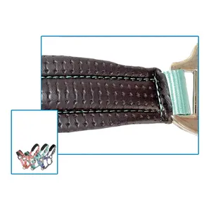 Harnais de cheval en nylon rembourré imperméable de haute qualité, harnais de cheval anatomique en cuir - Product Image 6