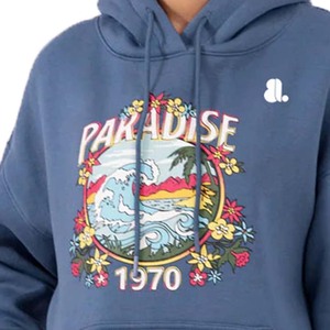 Nouveau sweat à capuche zippé personnalisé imprimé et teint pour femme, style vintage, coupe oversize, en coton, décontracté, hiver, respirant, écologique - Product Image 5