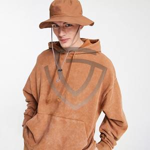 Sweat-shirts décontractés pour hommes style streetwear, effet délavé, coupe décontractée, usage quotidien - Product Image 4