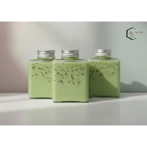 Bouteille carrée en PET de 500 ml avec bouchon à vis en aluminium de 52 mm, OEM, jus, lait, thé, café, boisson, usine du Vietnam - Product Image 5