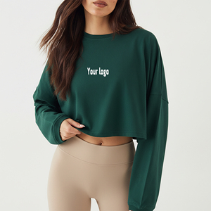 Novedad 2026: Ropa Urbana 100% Algodón, Hombros Caídos, 220gsm, Transpirable, con Apliques Personalizables para Mujer - Product Image 4