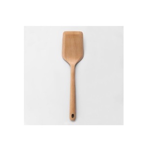 Ensemble de spatules classiques en bois d'olivier, ustensiles de cuisine naturels pour cuisiner, frire, pâtisser, mélanger et servir - Product Image 5