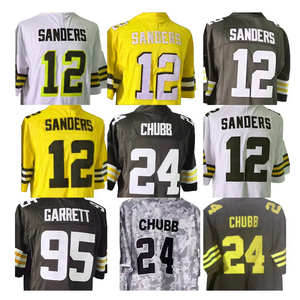 เสื้อฟุตบอลอเมริกันสไตล์ดีที่สุด ปรับแต่งได้ คุณภาพสูง เย็บอย่างดี สวมใส่สบาย เสื้อกีฬาผู้ชาย - Product Image 3