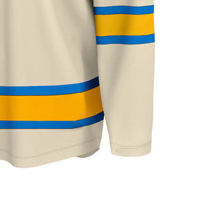 Maillot de hockey sur glace personnalisé fabriqué en usine, imprimé, 100% polyester, dernier style, prix compétitif, logo personnalisé - Product Image 4