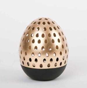 Quemador de incienso estilo árabe, chapado en oro y con base negra, para fragancia de habitación, aroma a almizcle, hermoso artículo de incienso, ¡muy vendido! - Product Image 3