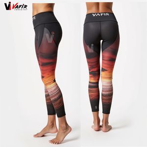 Leggings de Yoga Suaves de Cintura Súper Alta con Control de Abdomen, Nuevo Diseño, para Mujer, Personalizables, Sublimados, Deportivos 2026 - Product Image 1