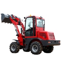 Mini 1.2ton pompe hydraulique Diesel 4WD chargeur de chargeuse sur pneus utilisé/nouveau 2 tonnes de charge Liyuan Yunnei jardin ferme Restaurant vente au détail