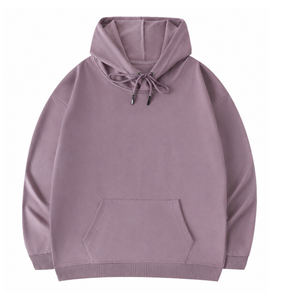 Winter Eco-Friendly Woven Fabric Solid Breathable Fashion Hoodie <b>Extra</b> <b>Large</b> Custom Logo <b>Print</b> Plain Dyed Hoodies for Men - Product Image 1