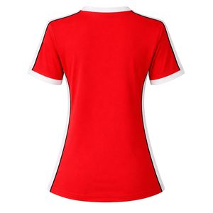 Camiseta Roja Premium Delta Sigma Theta para Mujer, Ajuste Cómodo, Ropa de Alta Calidad para Hermandades Griegas, Uso Casual - Product Image 5