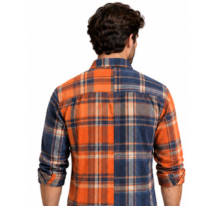 High Quality Breathable And Comfortable Men <b>Flannel</b> <b>Shirt</b> New Style <b>Oversized</b> 100% Cotton Heavyweight <b>Flannel</b> <b>Shirt</b> Low MOQ - Product Image 5