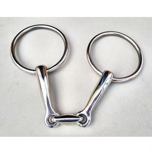 Bocado de Acero Inoxidable Ajustable para Caballos - Diseño Flexible para Entrenamiento y Competición 135mm/145mm EQUILUX HANDCRAFT BOUTIQUE - Product Image 5
