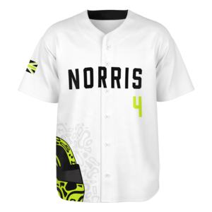 2025 personalizado impreso béisbol Softball Jersey botón completo uniforme ropa deportiva para hombres mujeres adultos jóvenes niños diseño transpirable - Product Image 5